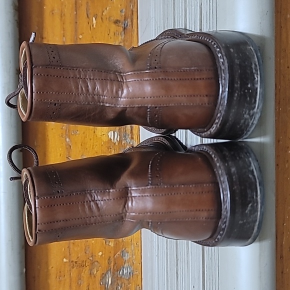 Jack Erwin Mens Wingtip Boots Size 8 main image 4